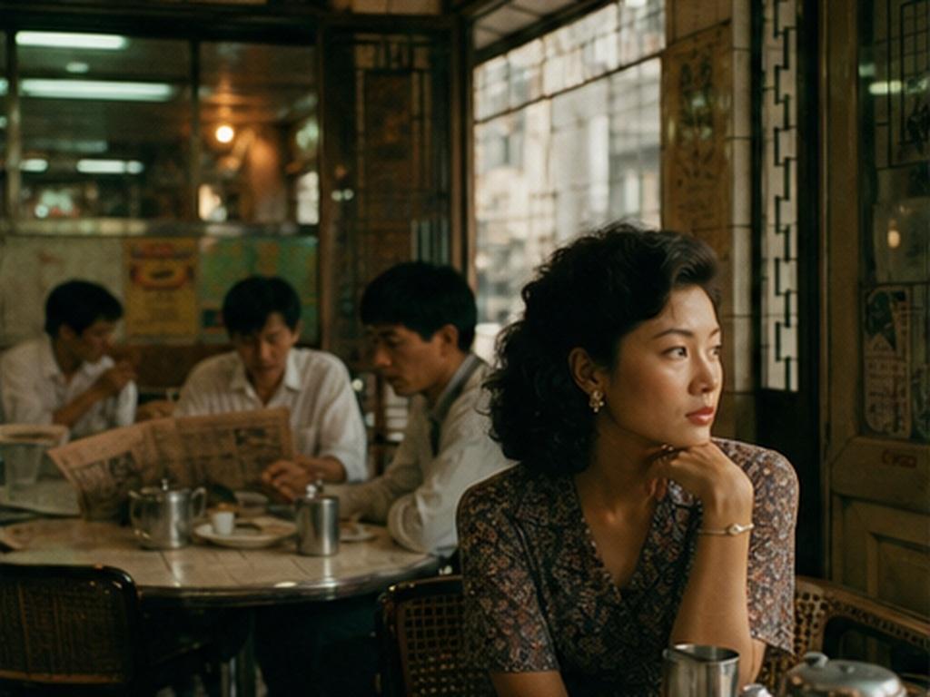 Hong Kong Retro Portre İstemi örnek 2 - Cha chaan teng ruh hali