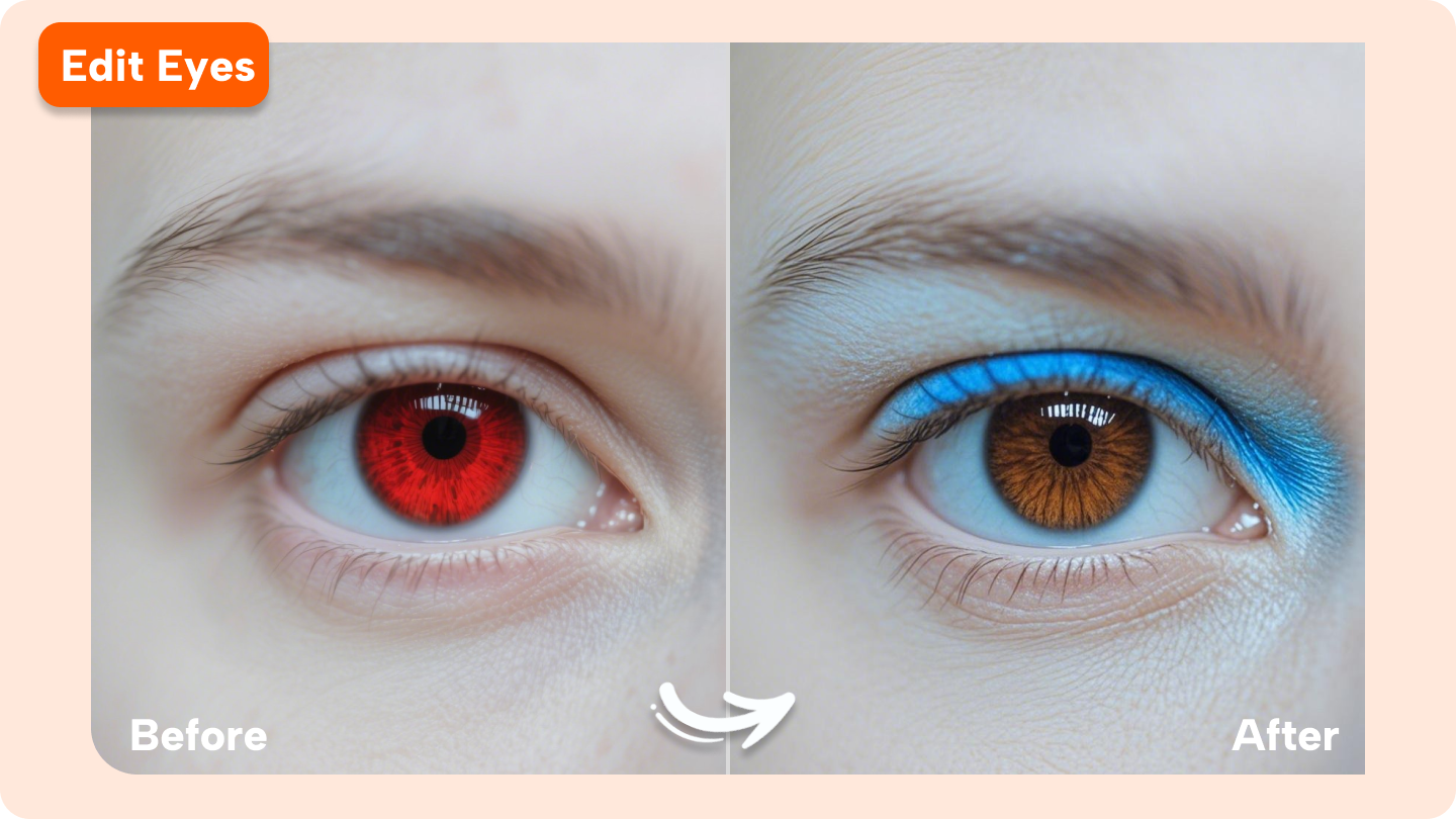 eye photo edit
