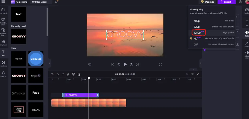 Salva il tuo video karaoke