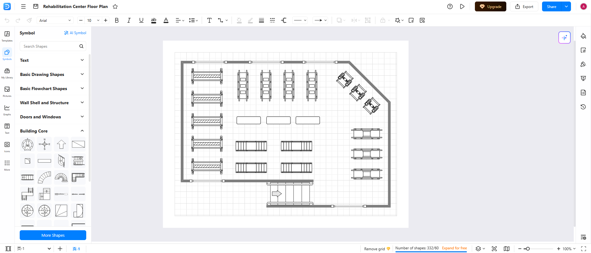 Een frame-vloerplan ontwerpen