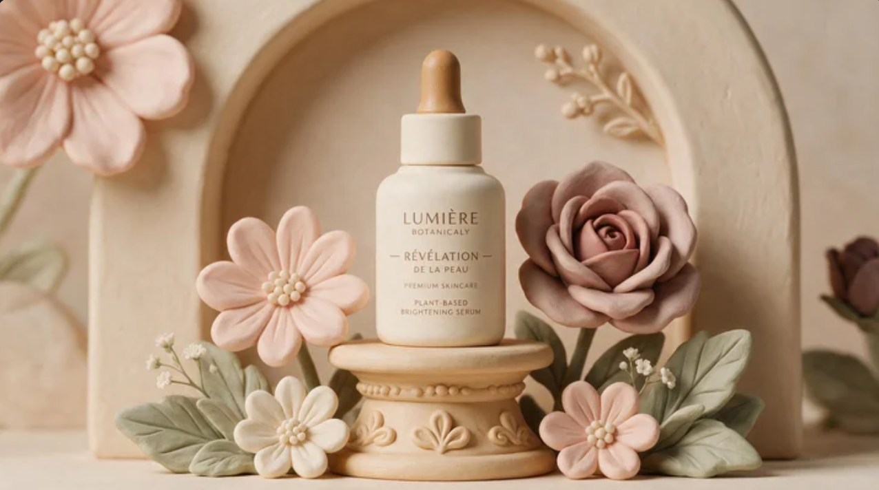 Clay-style product display