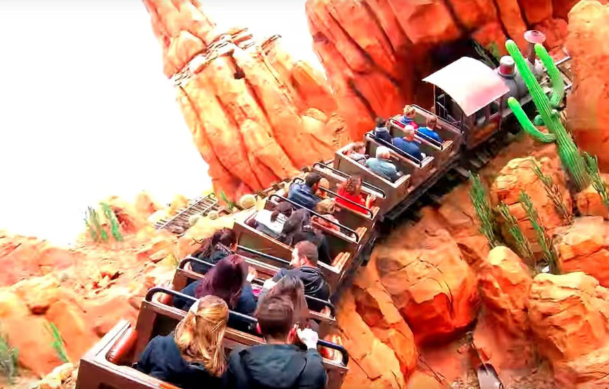 POV Disney roller coaster videos
