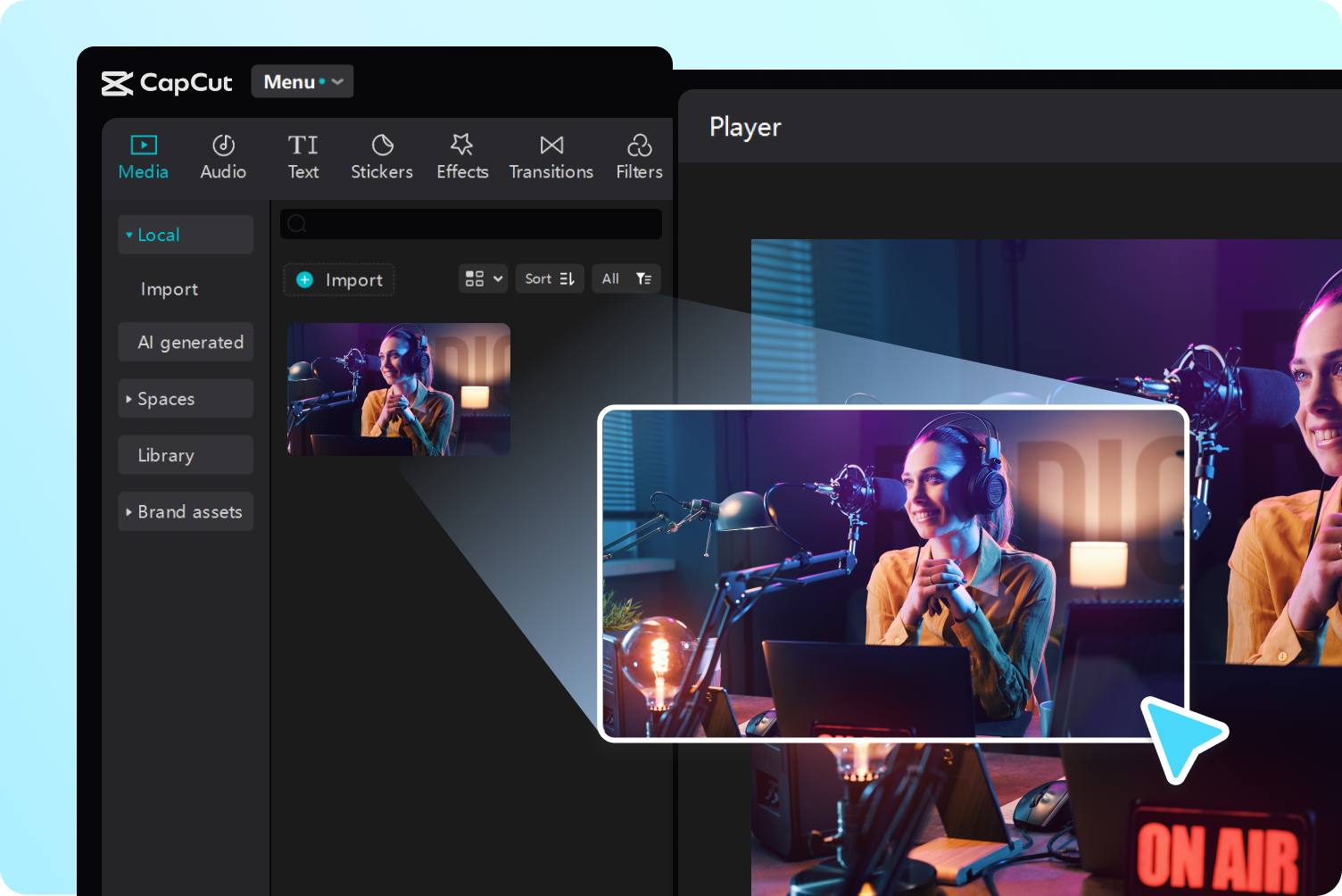 Upload video
