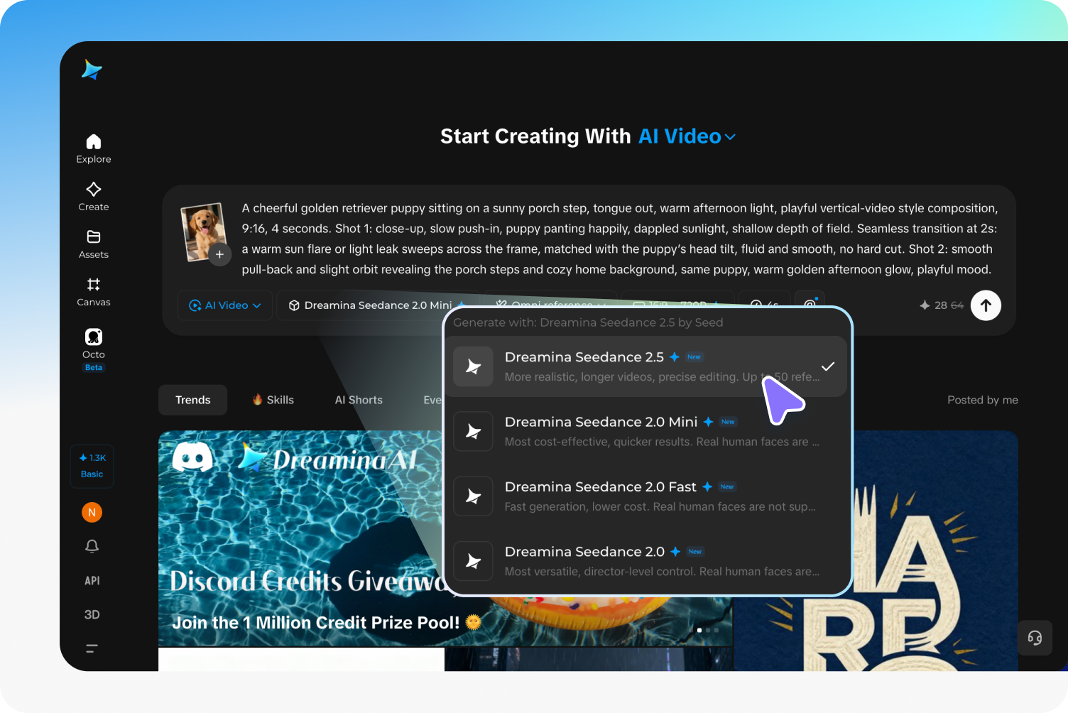Animate your image into a video