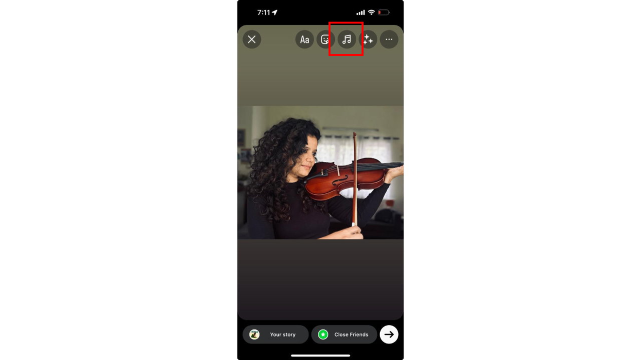 Add music