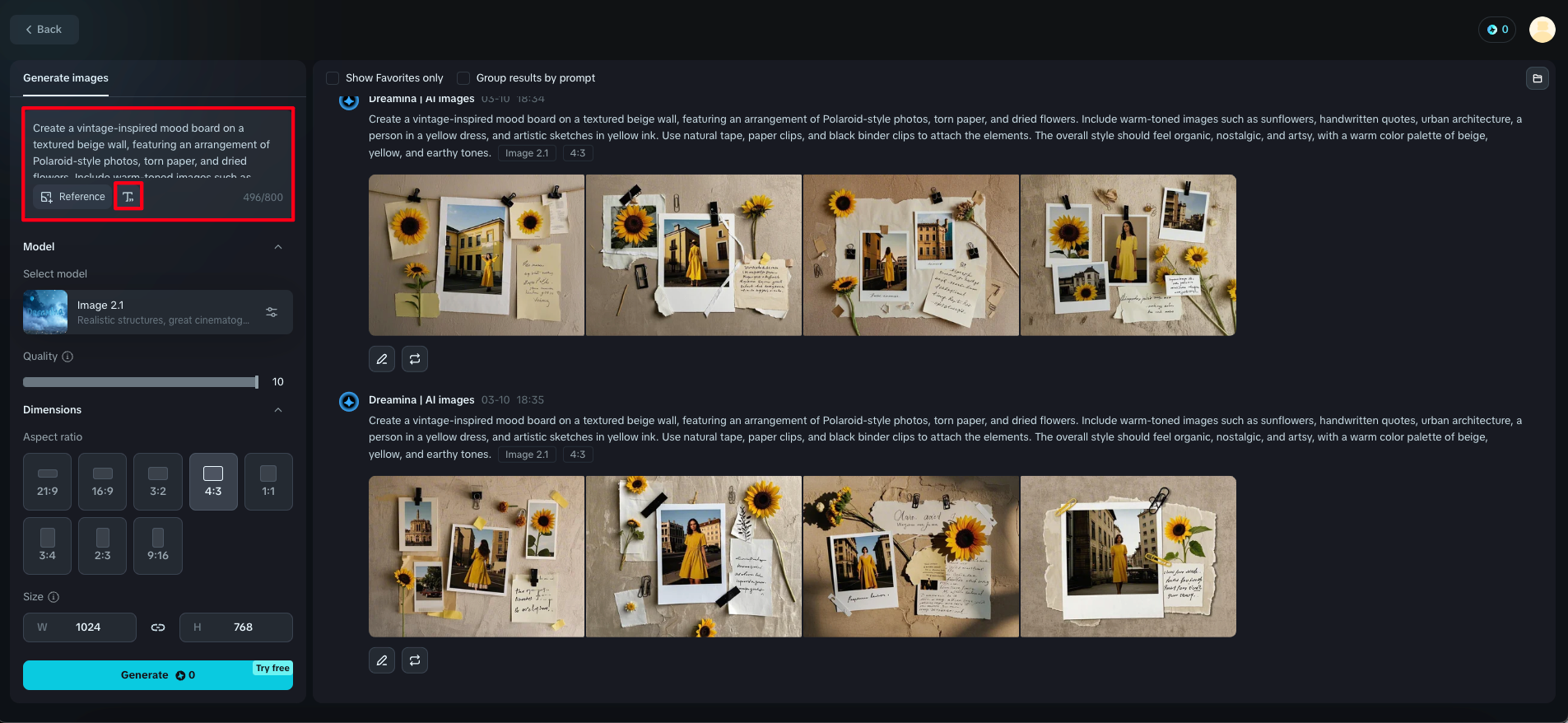 Online Moodboard Maker kostenlos