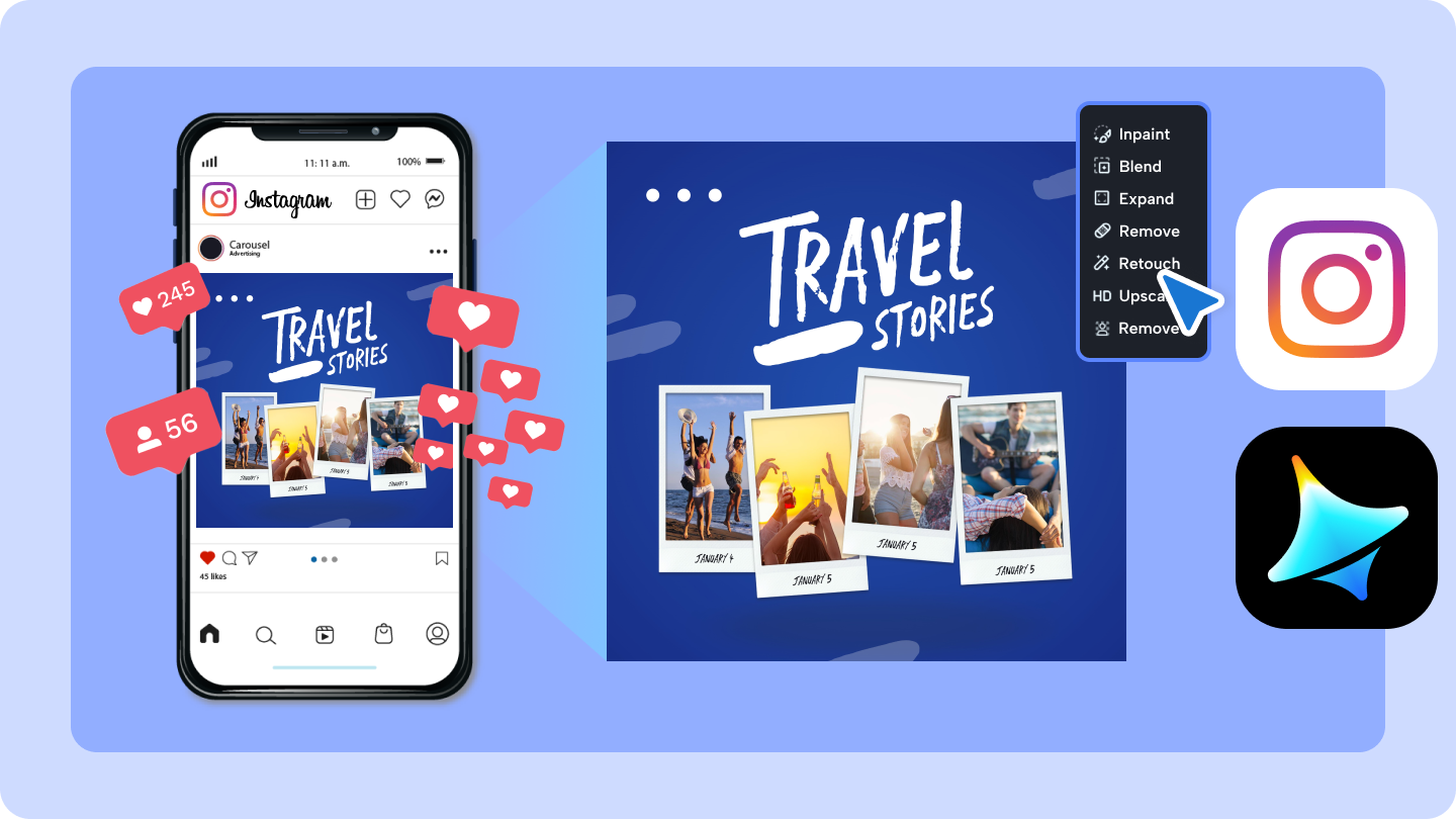 instagram post design