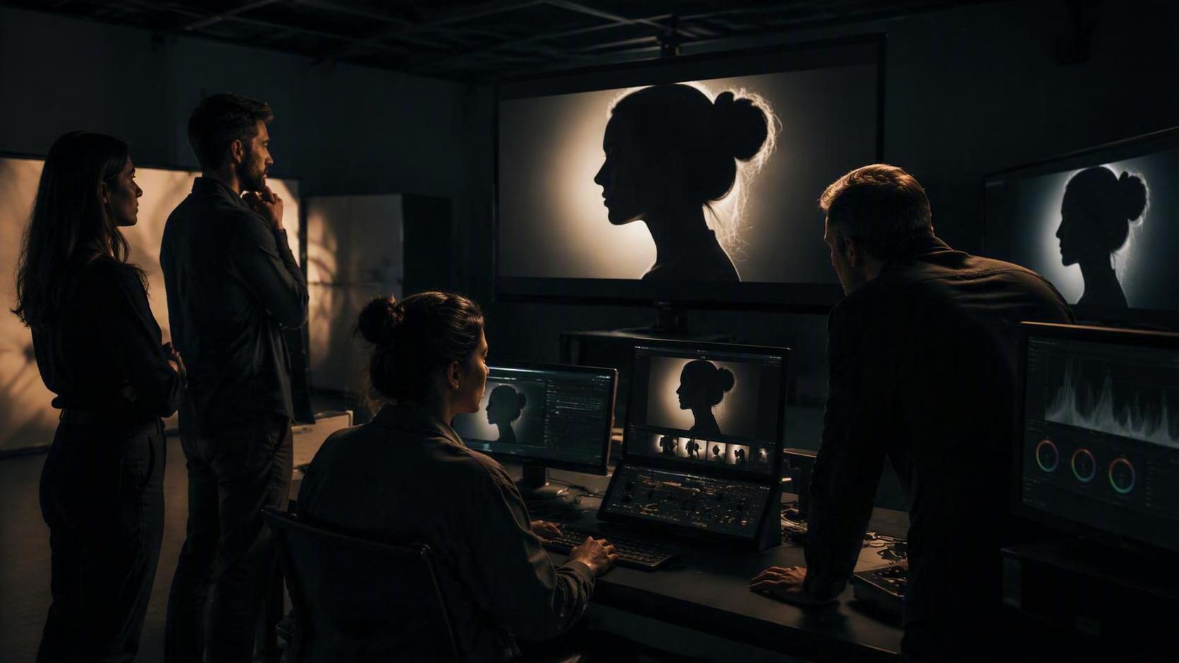 16: 9 video negativo cinematografico visivo per Dreamina, scena 3.