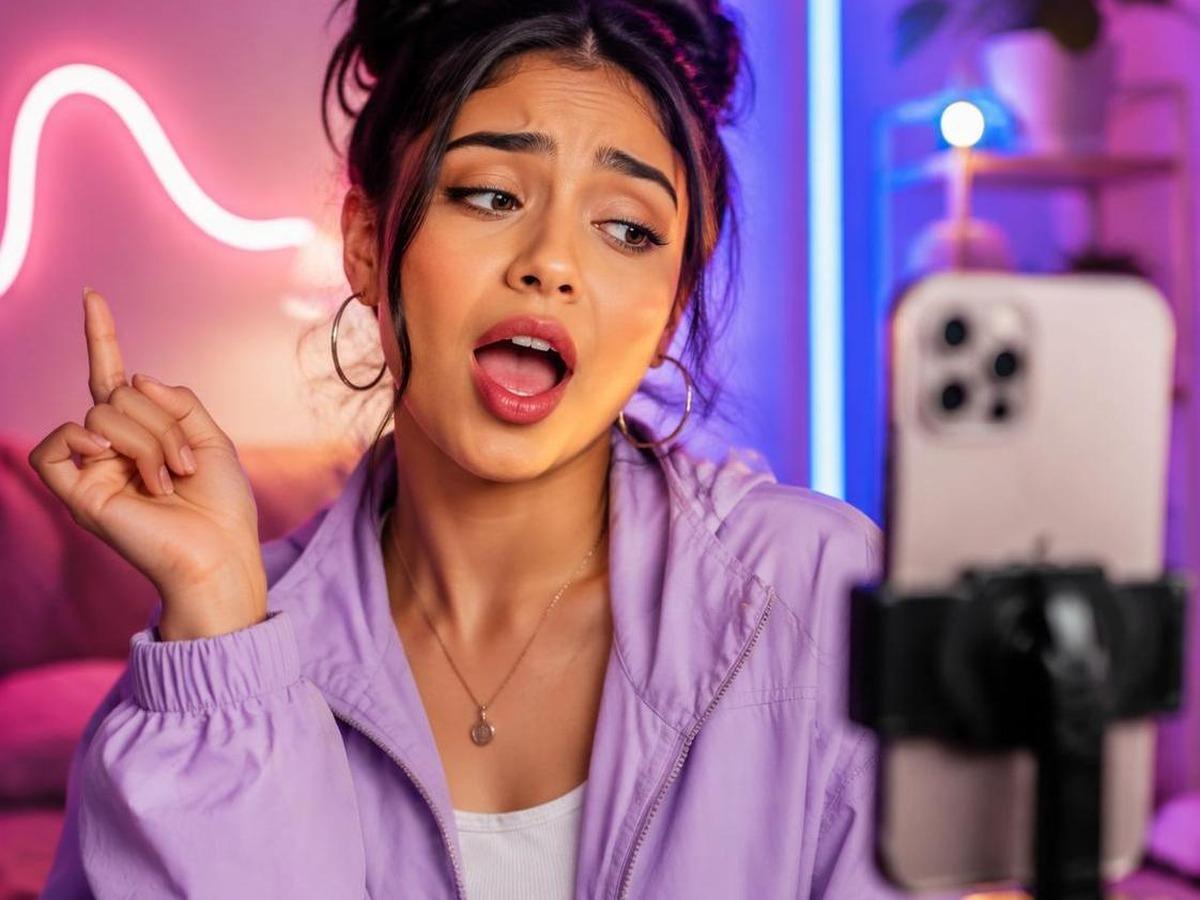 Instagram lip sync wideo maker okładka zachęty 1 w 4: 3