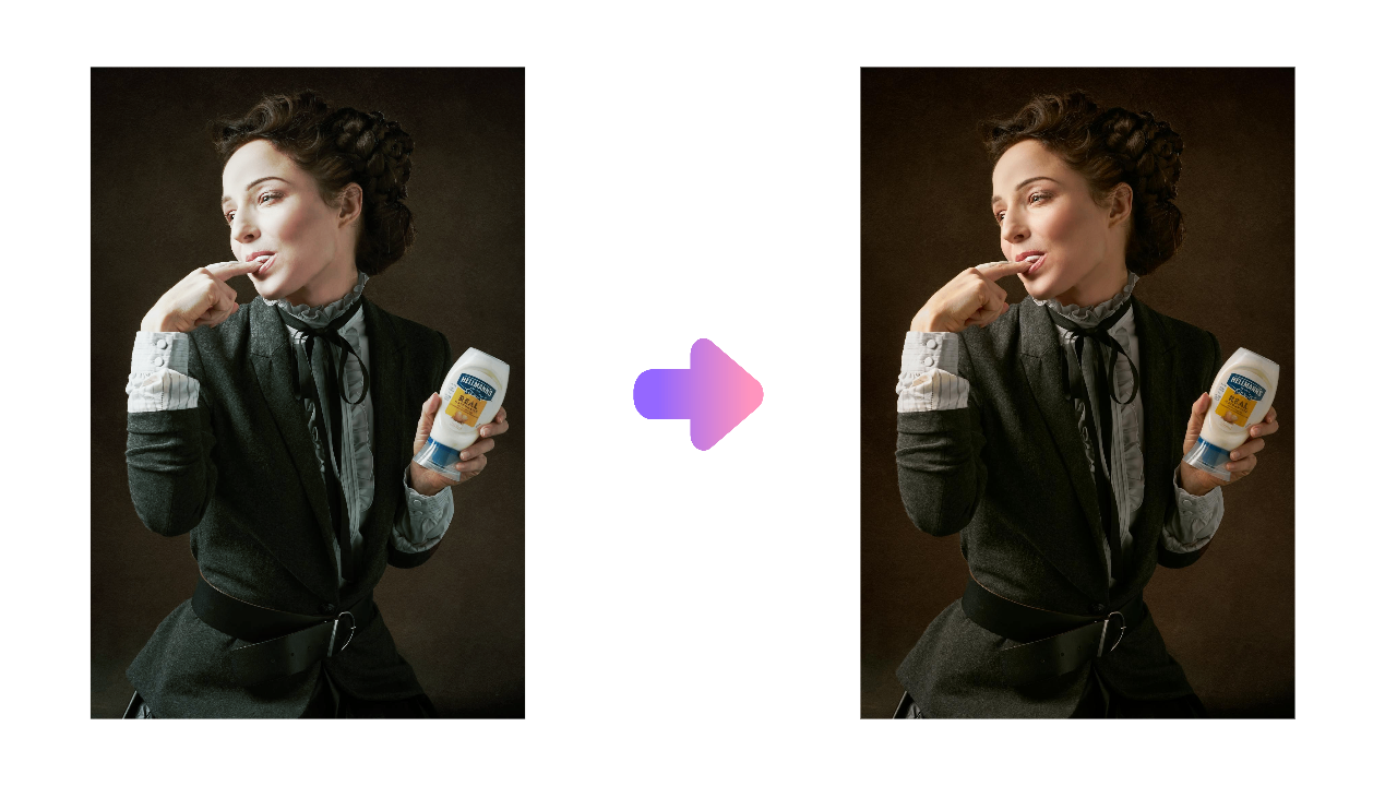 One-click retoucher in Dreamina