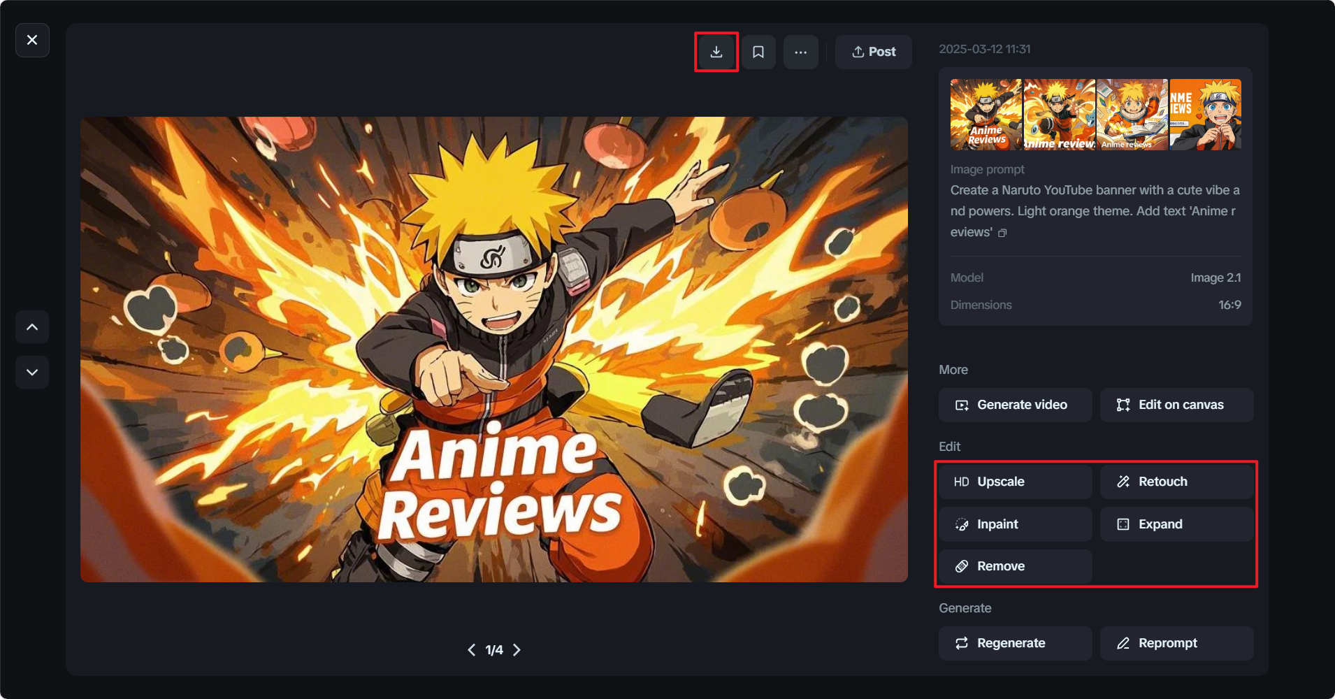 Refina tu diseño y descarga
