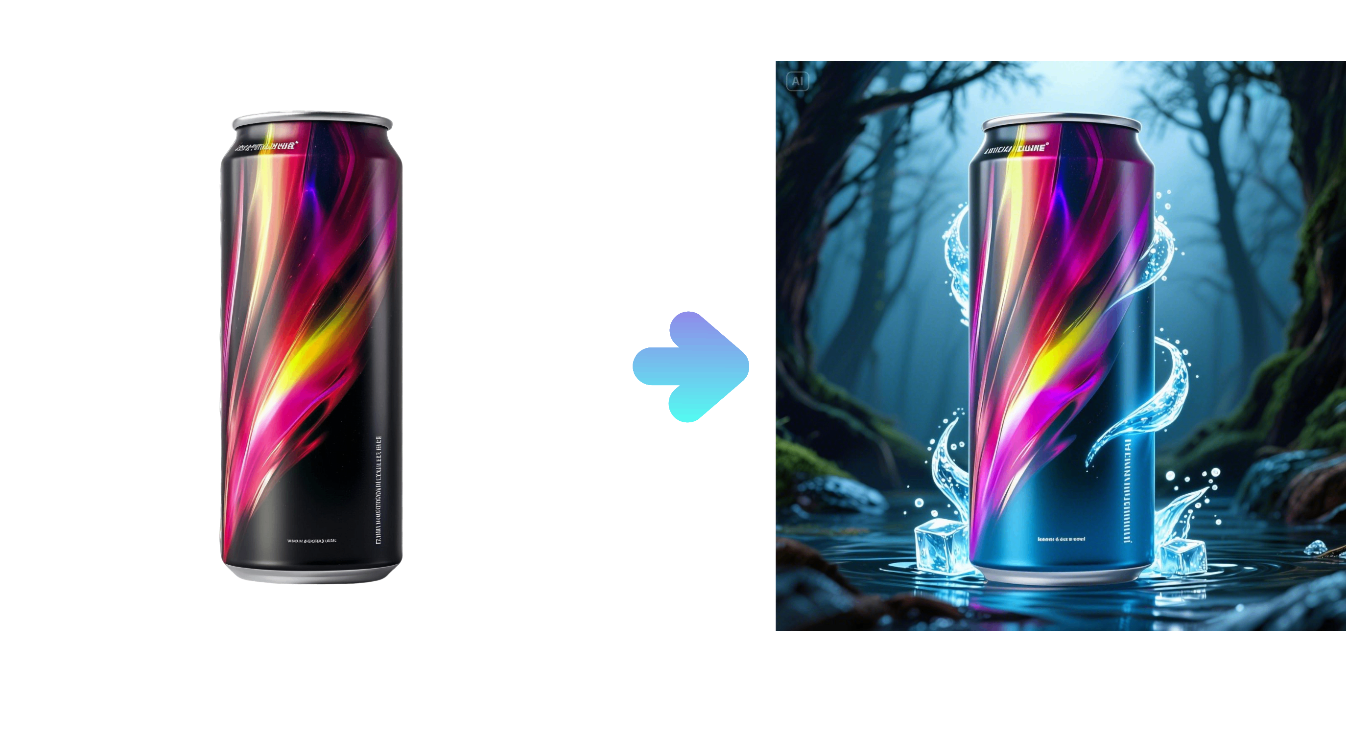 ontwerp van een productpromotieposter