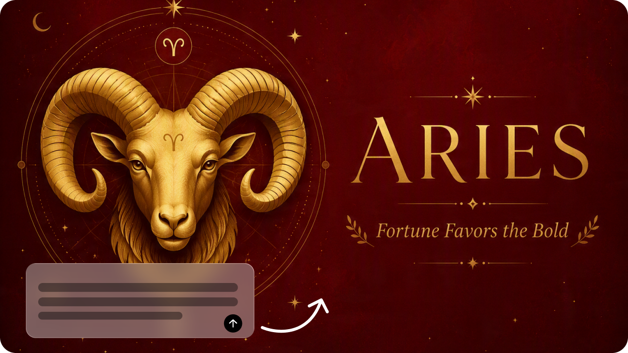 Generate multilingual zodiac designs with accurate text