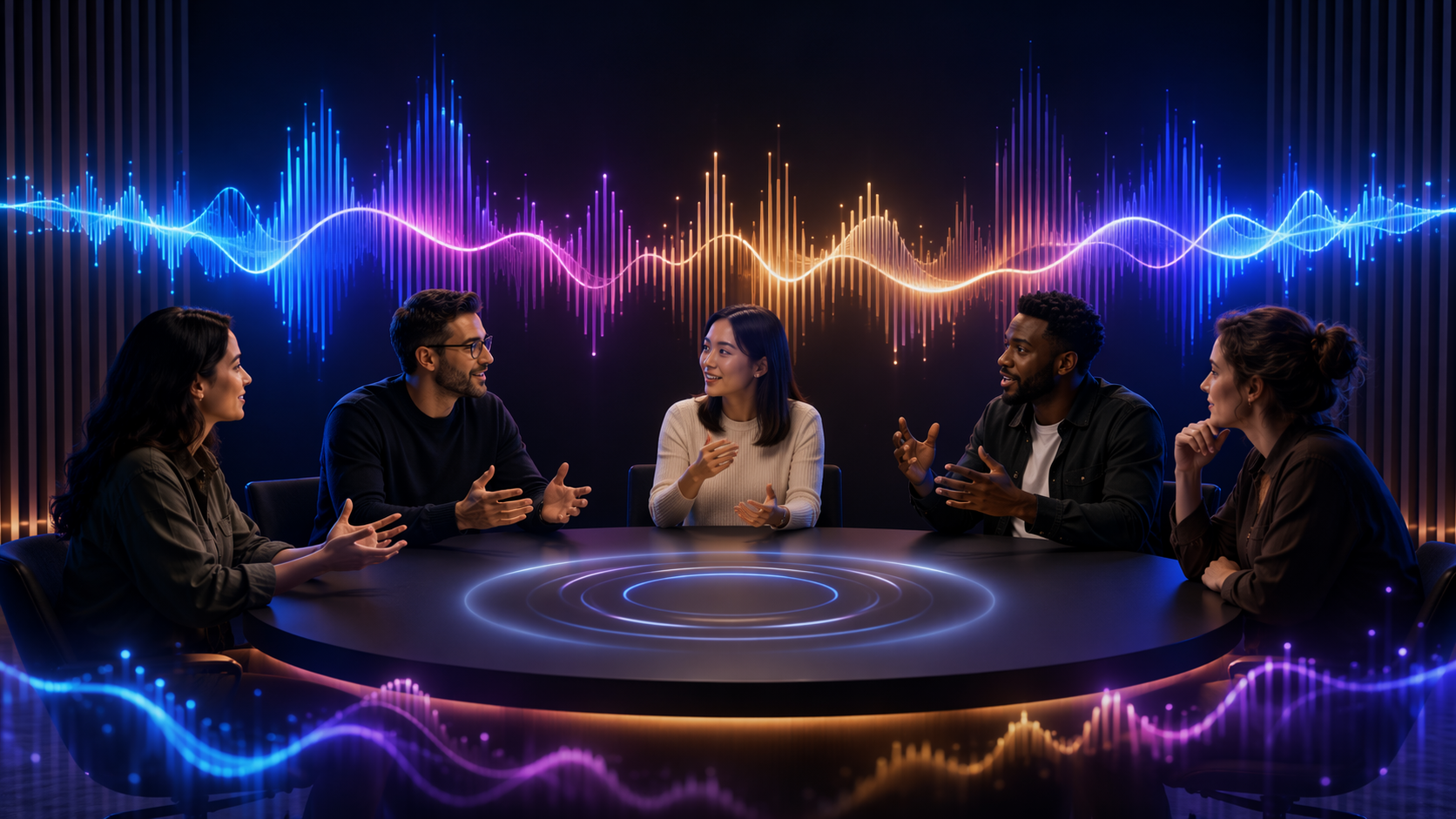 multi speaker lip sync 16:9 Dreamina AI video hero image