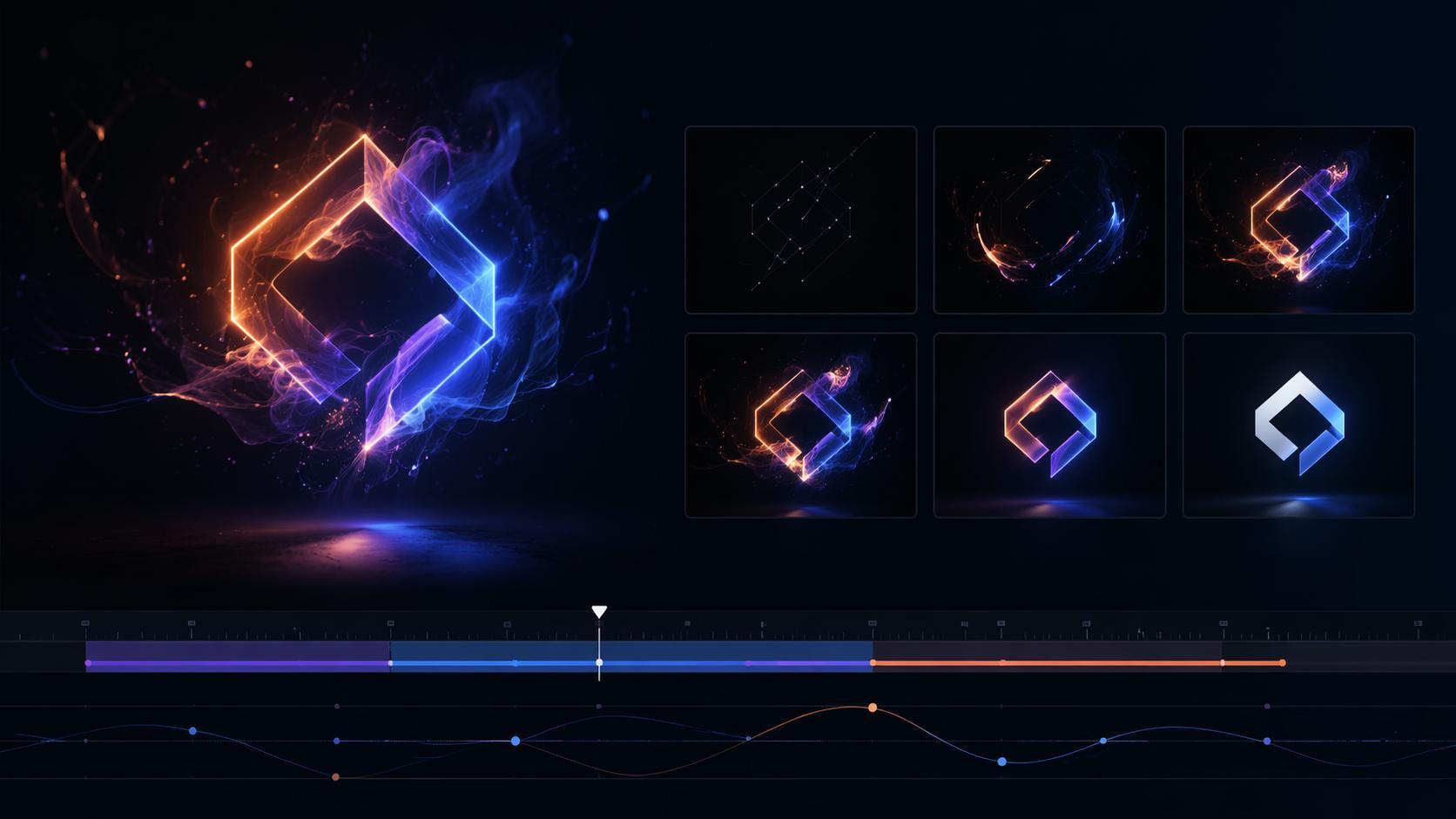 Dreamina logo animation video prompts hero image