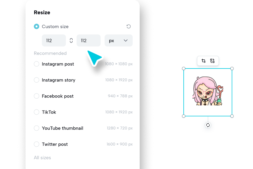 Regola dimensioni e formato dell'emote di Twitch