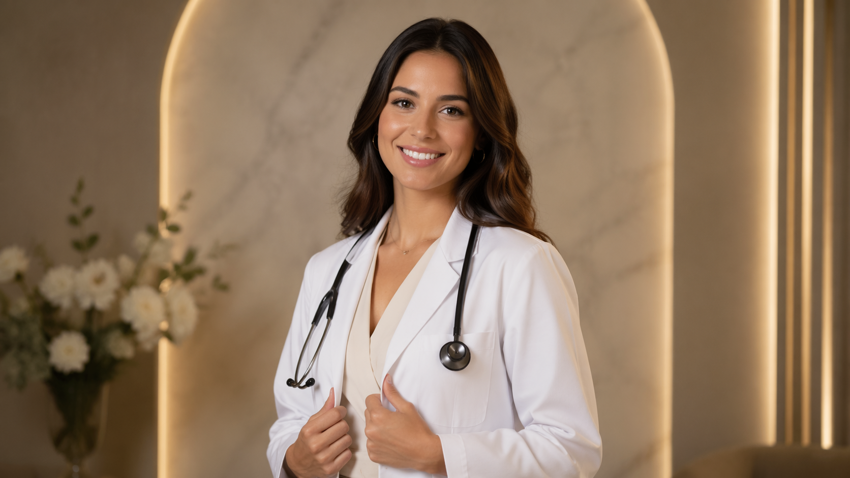 Dreamina doctor filter prompt example 3: Future doctor graduation