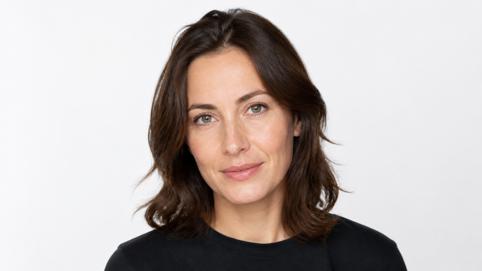Portrait white background example