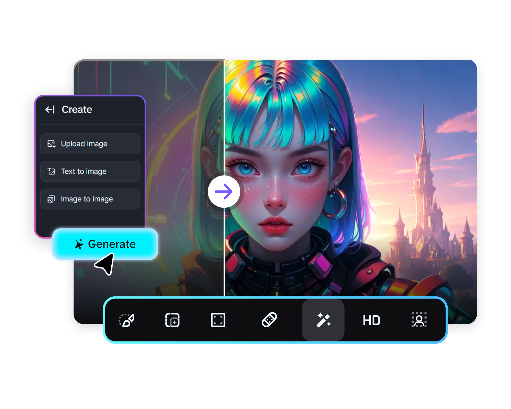 IA editor de fotos