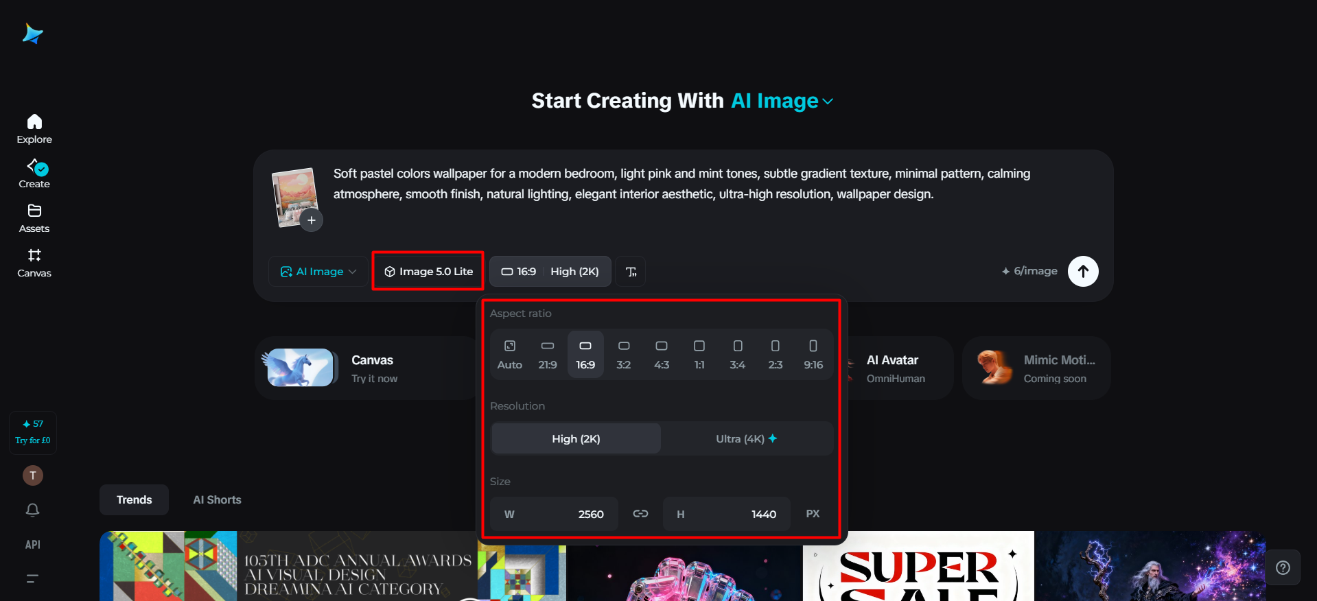 Select an image model for pastel color wallpaper