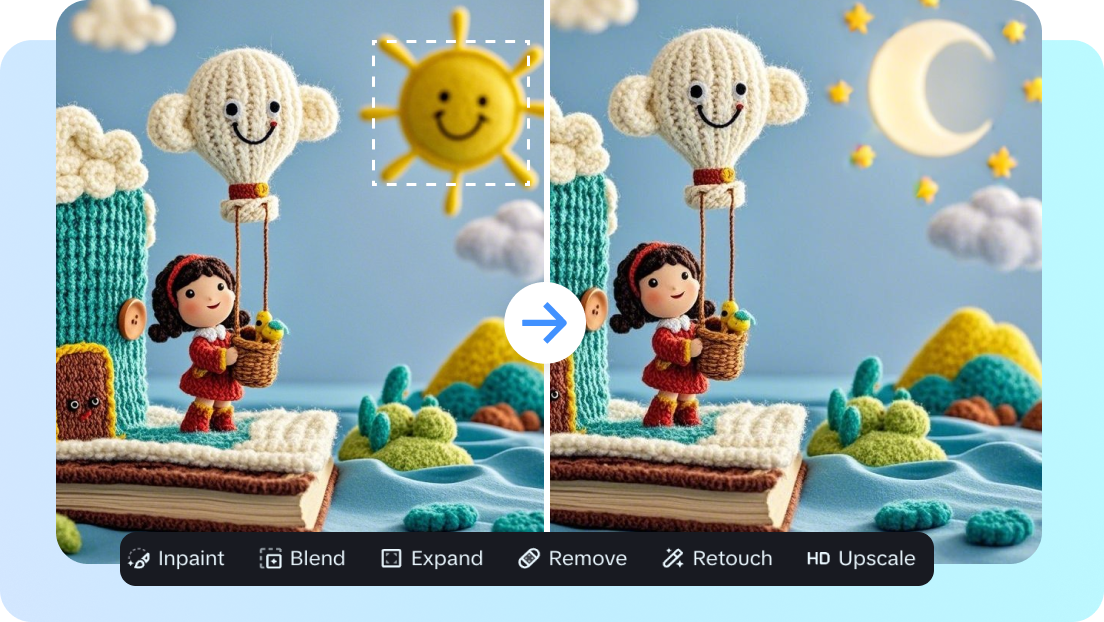 แก้ไขพื้นหลังภาพ ai