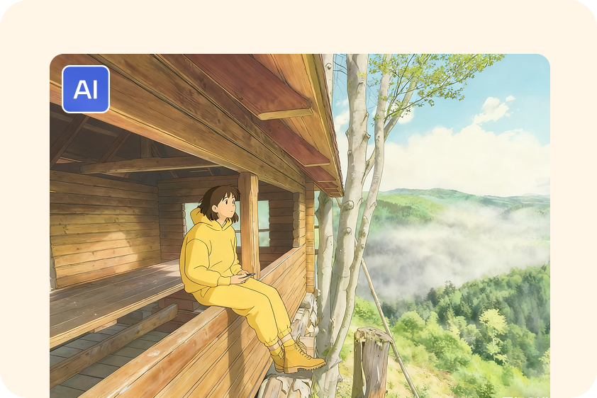 Gumamit ng Ghibli-style na sining para sa malikhaing pagkuwento
