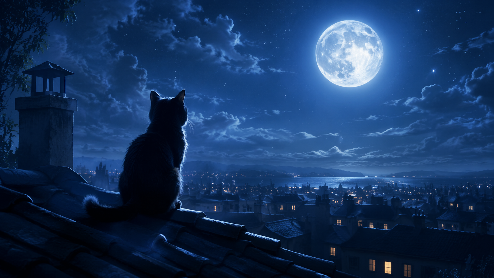 Dreamina AI moonlight filter prompt halimbawa 4: Moonlit Garden Scene