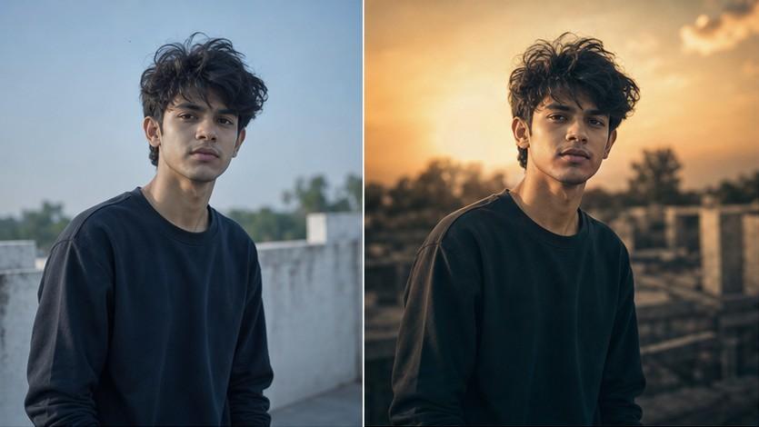 Gemini IA Photo Editor Prompt exemplo 1