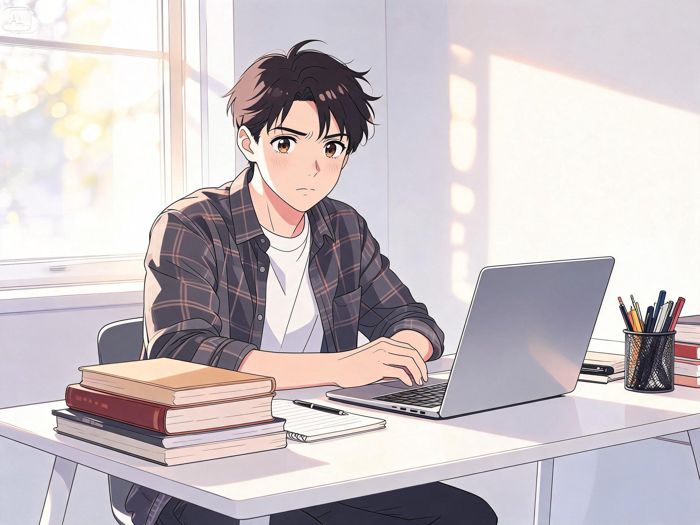 Prompt pentru un filtru de față cu desene animate anime