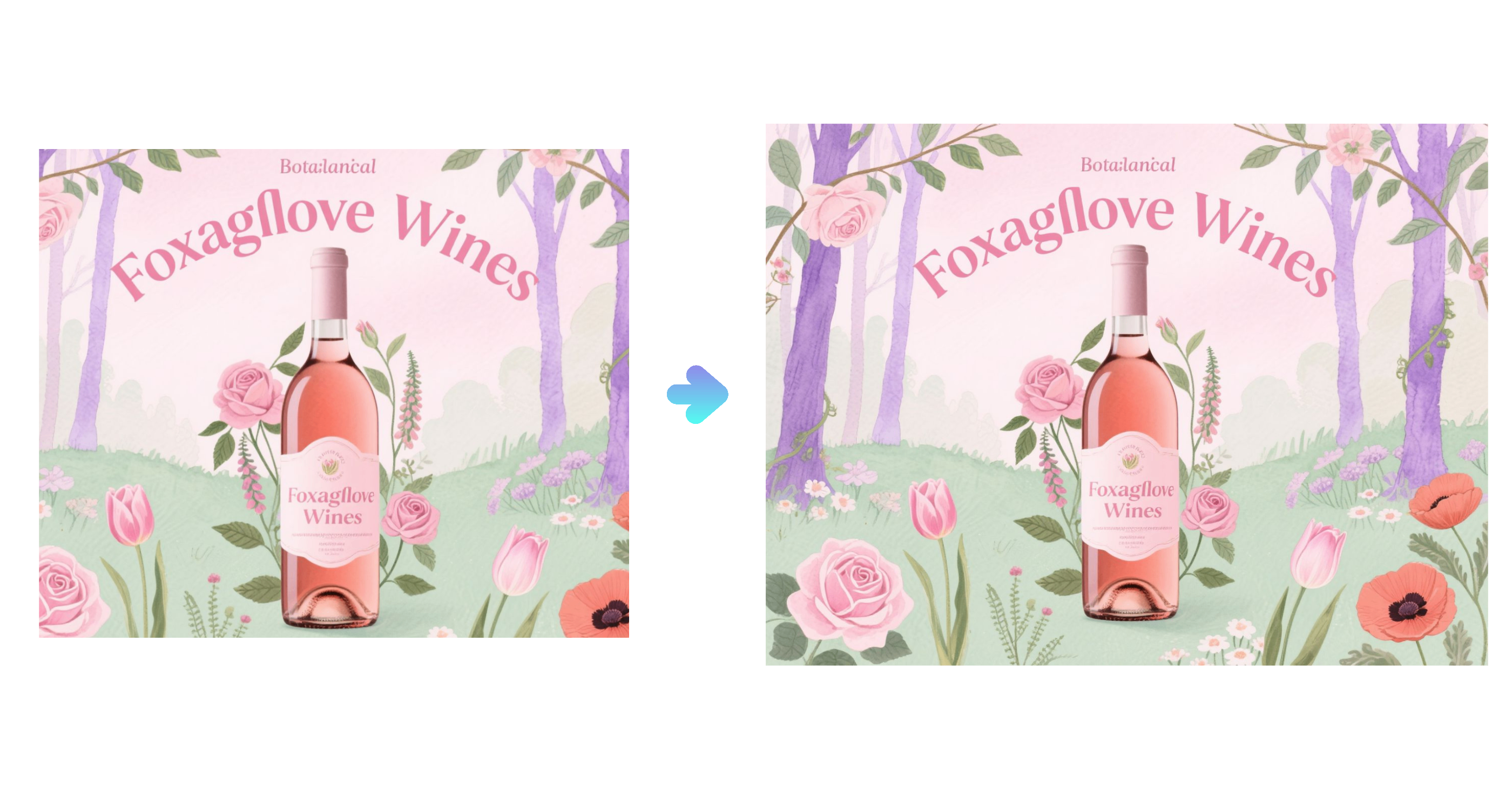 wine labels custom