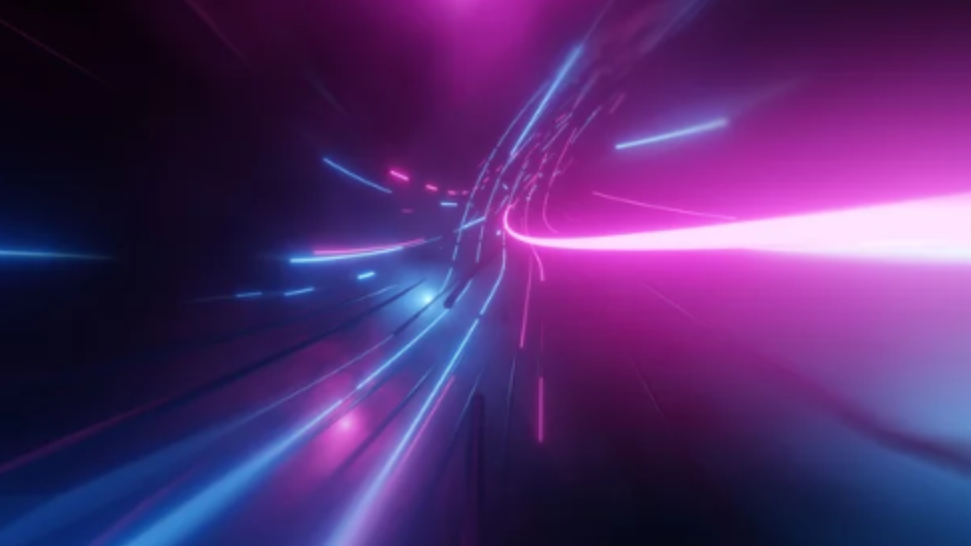 Immagine effetto neon