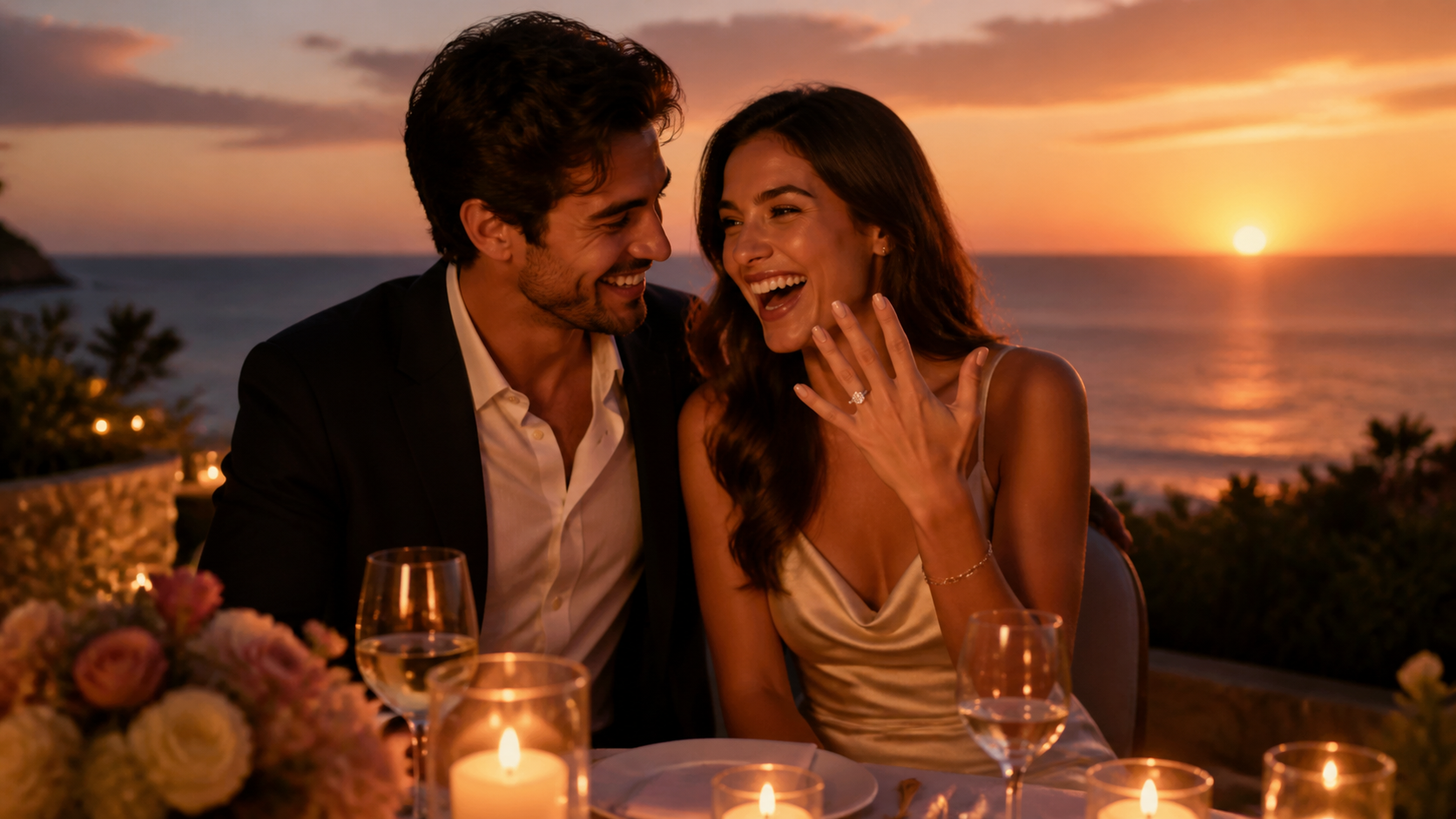 Contoh prompt Close-Up Cincin baru