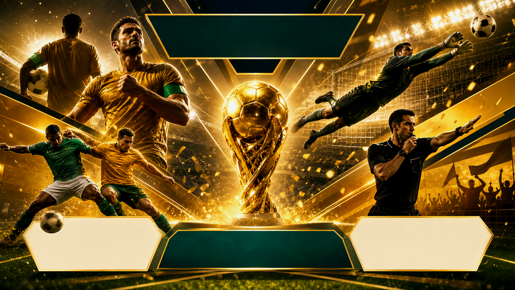 World Cup Goalkeeper Poster Generator prompt first image