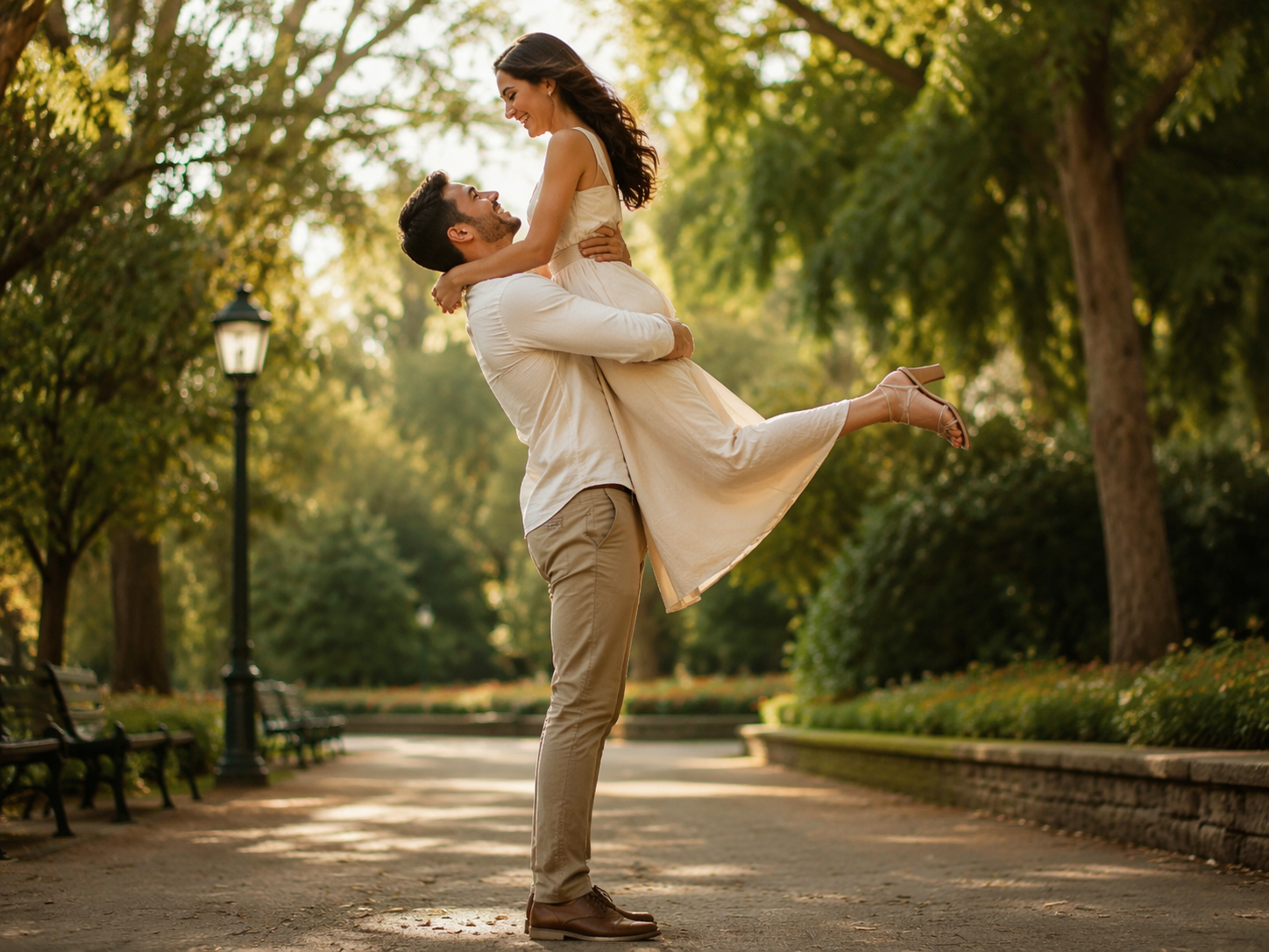 Dreamina couple lifting prompt prompt example 2