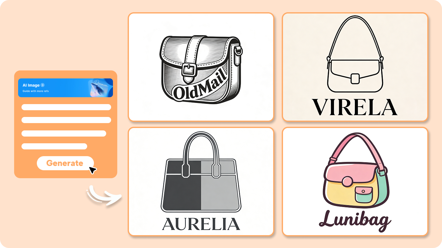 Taschenlogo: Erstellen Sie atemberaubende Designs, um Ihre Markenidentität zu erhöhen