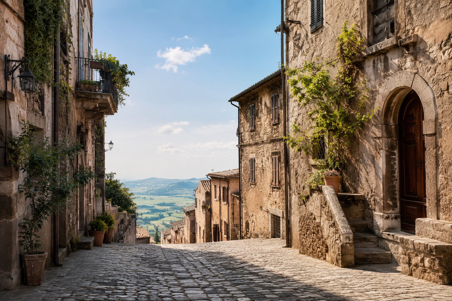 Dreamina remove car from photo prompt example 1: Clear Street Scene