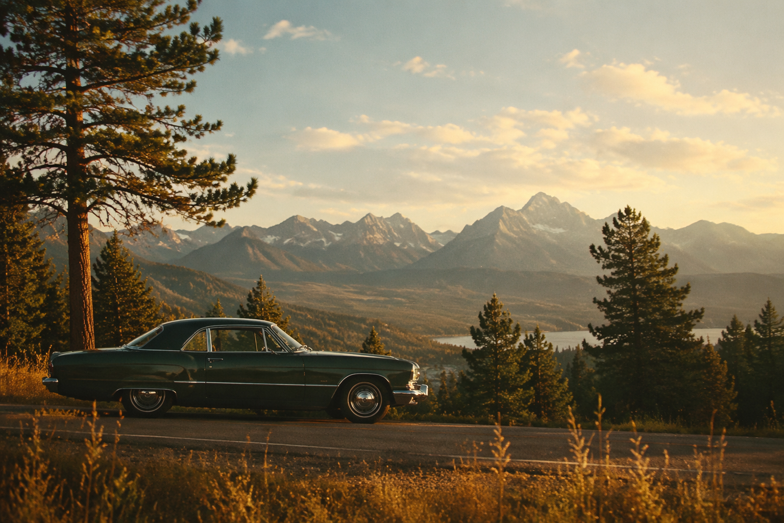 Dreamina Americana photo prompt image example 5: Vintage Travel Poster