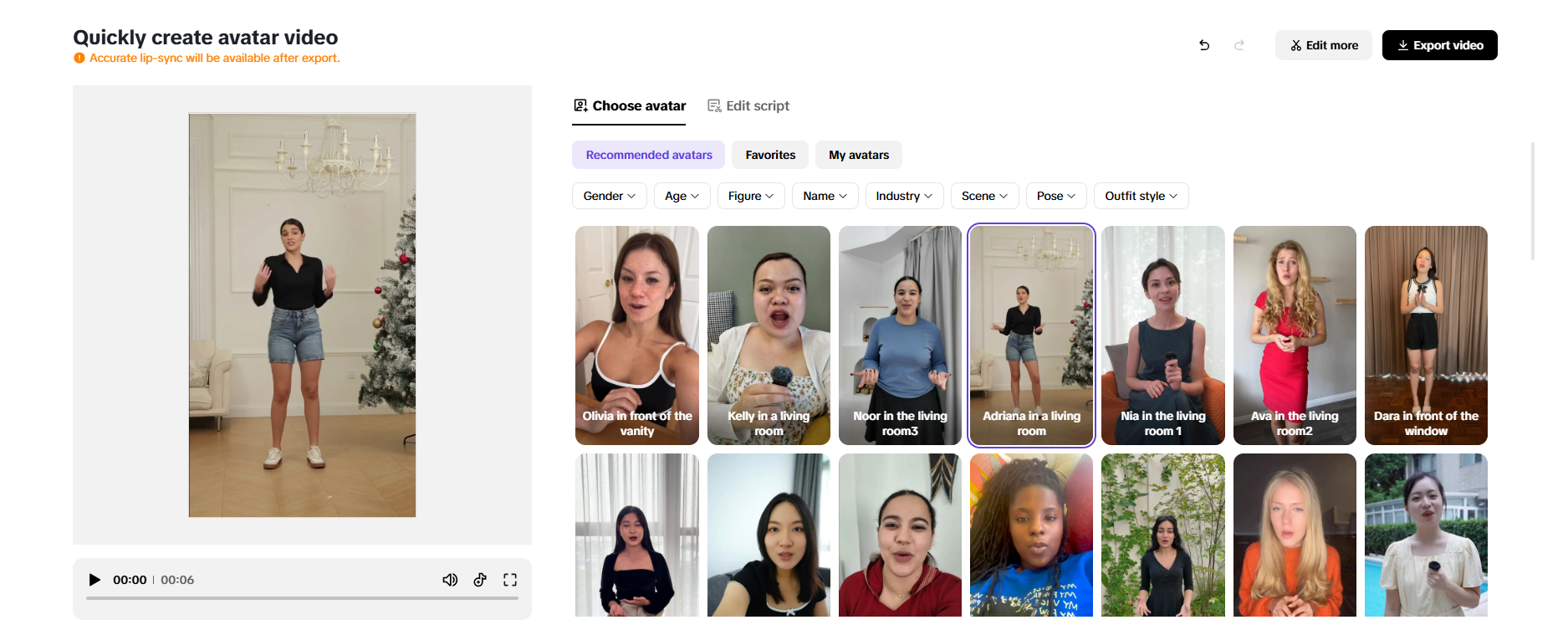 Generate AI videos