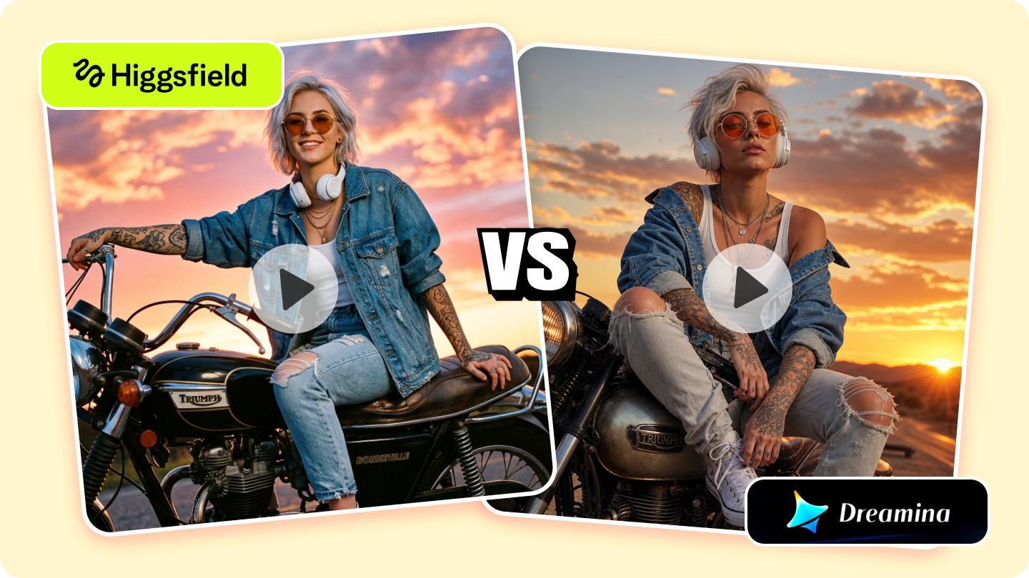 Dreamina vs Higgsfield AI: Ein ehrlicher Vergleich