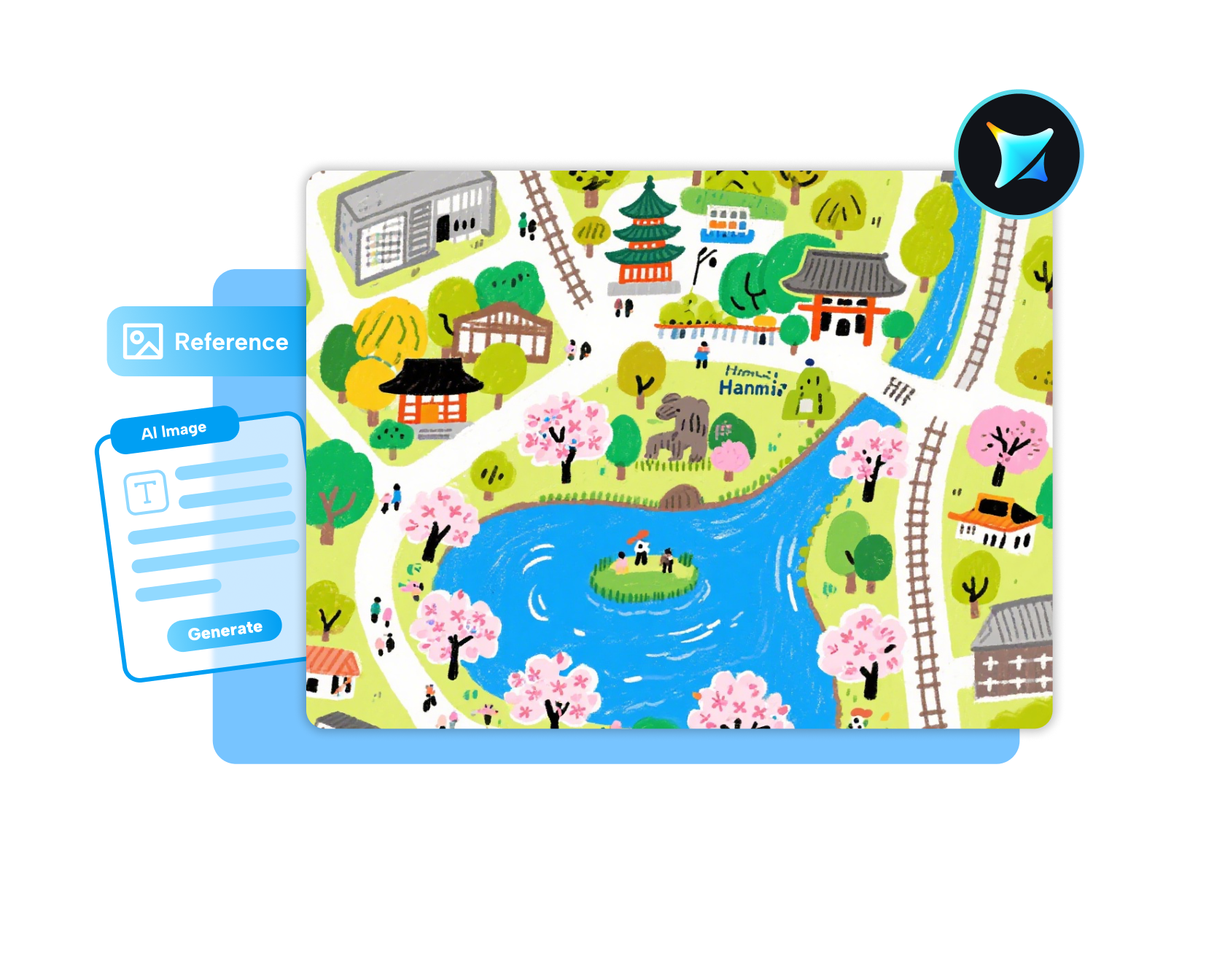 Creator gratuit de hărți AI online