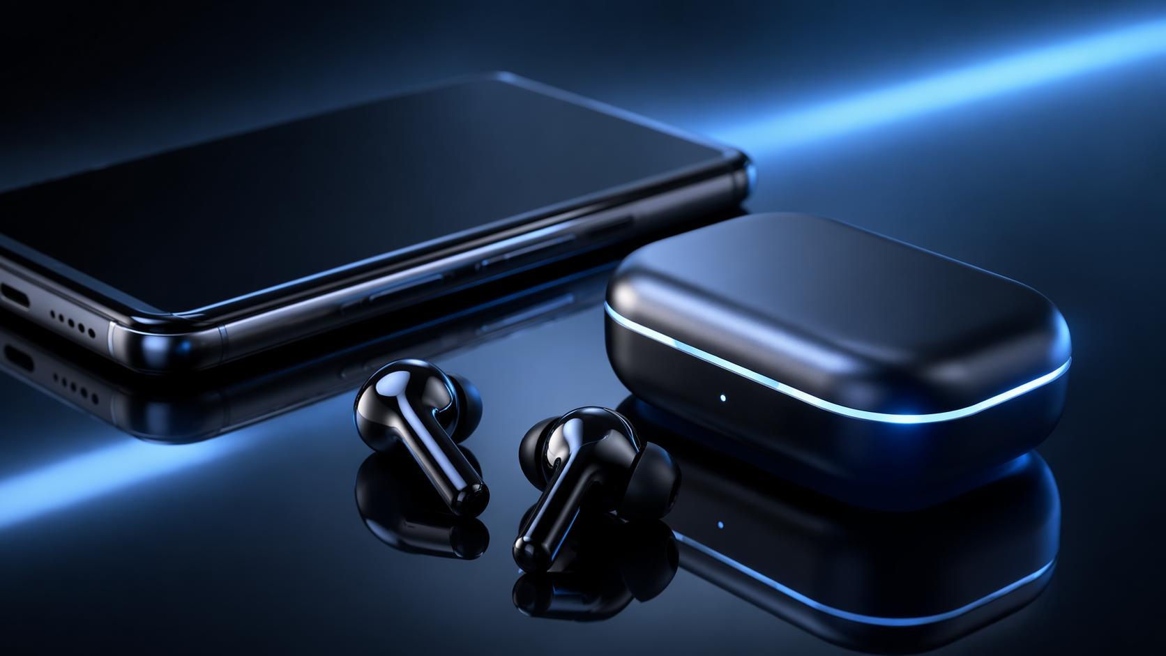 Dreamina product advertisement prompts prompt example 4: Tech product studio shot