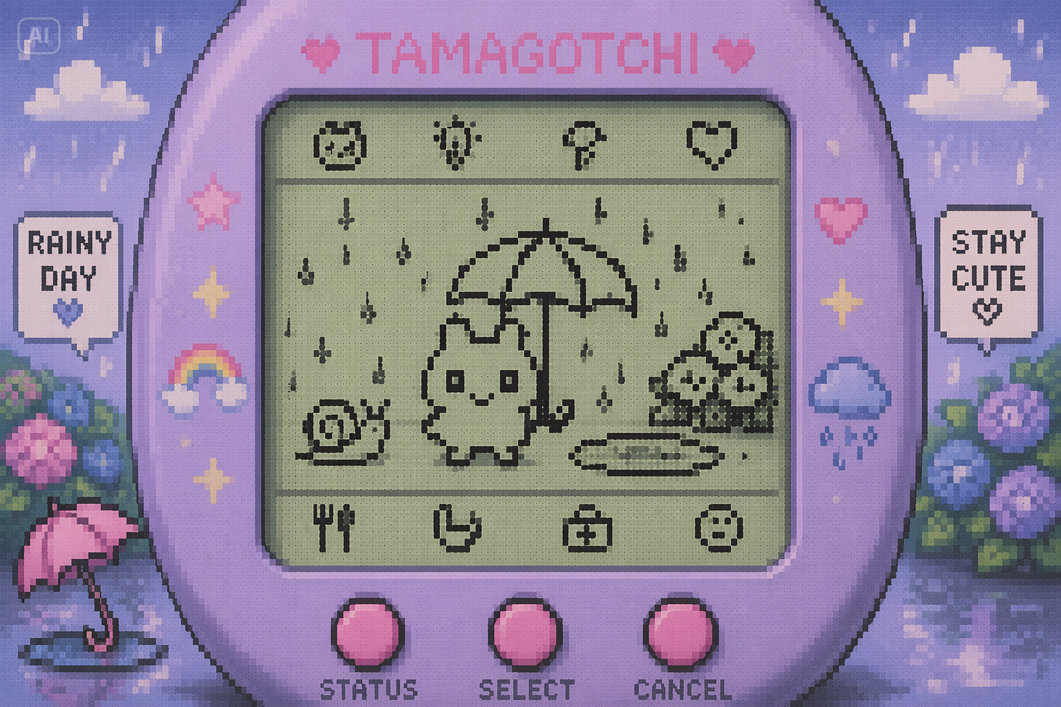 AI Tamagotchi Style Prompts functies
