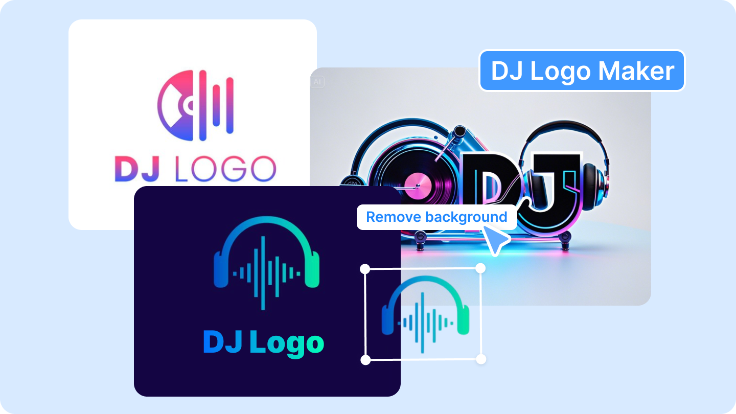 creatore di logo dj