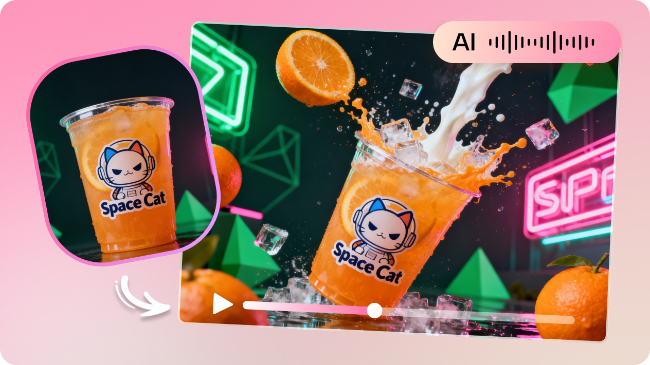  Criar com imagem para vídeo