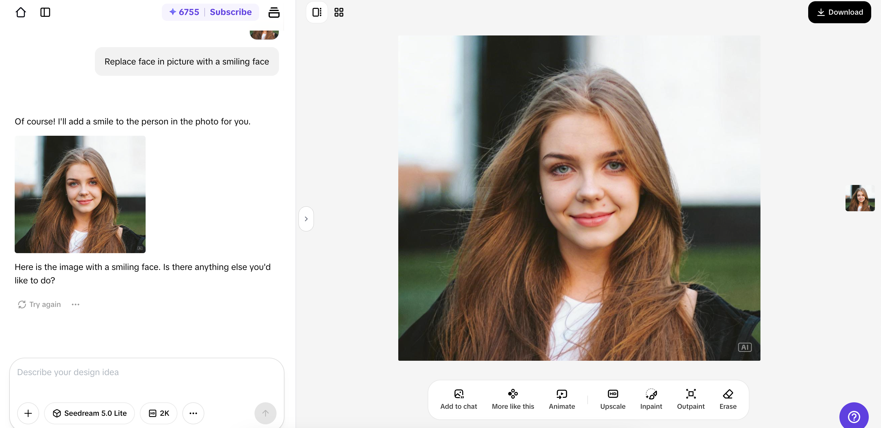 Export your picture