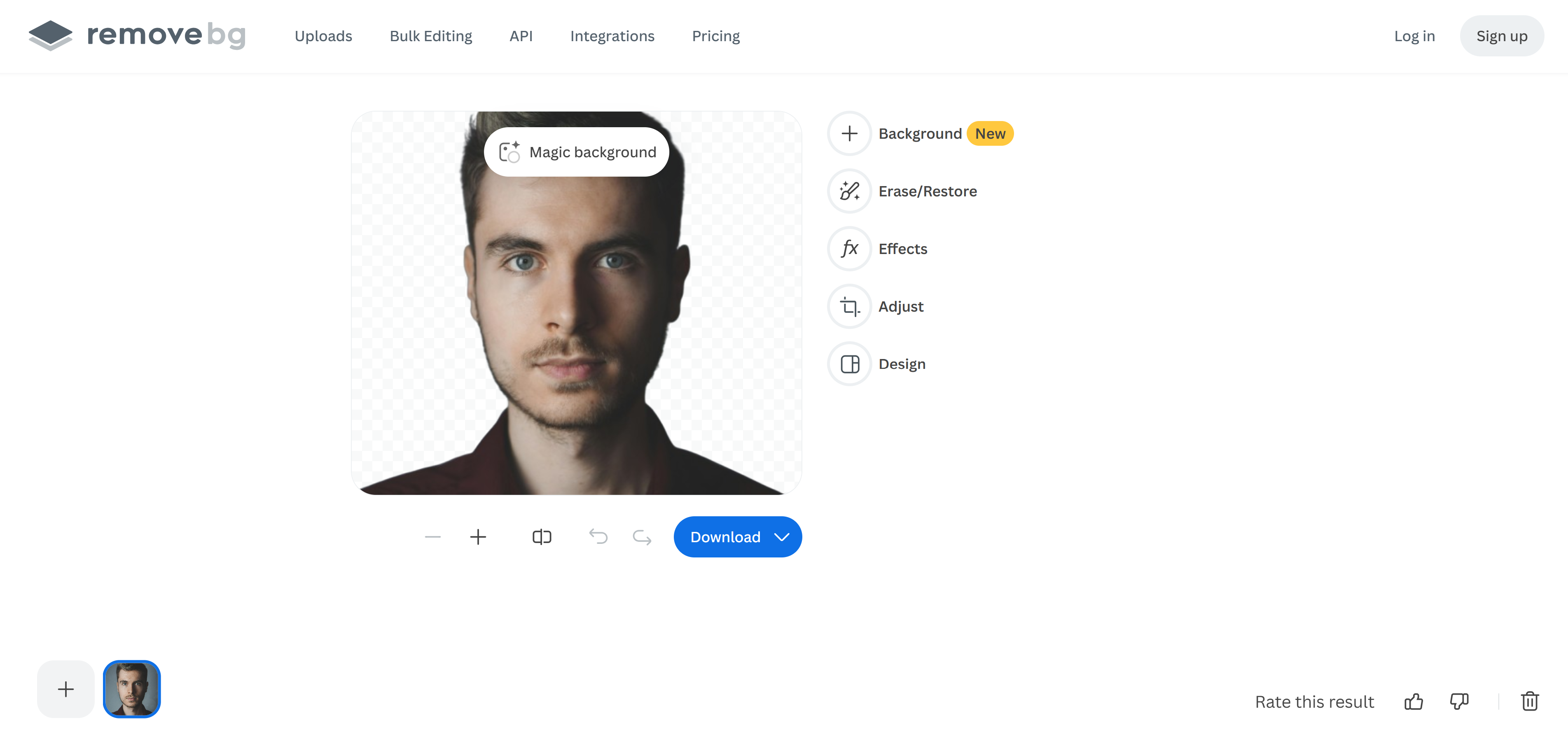 Esempio di foto per curriculum