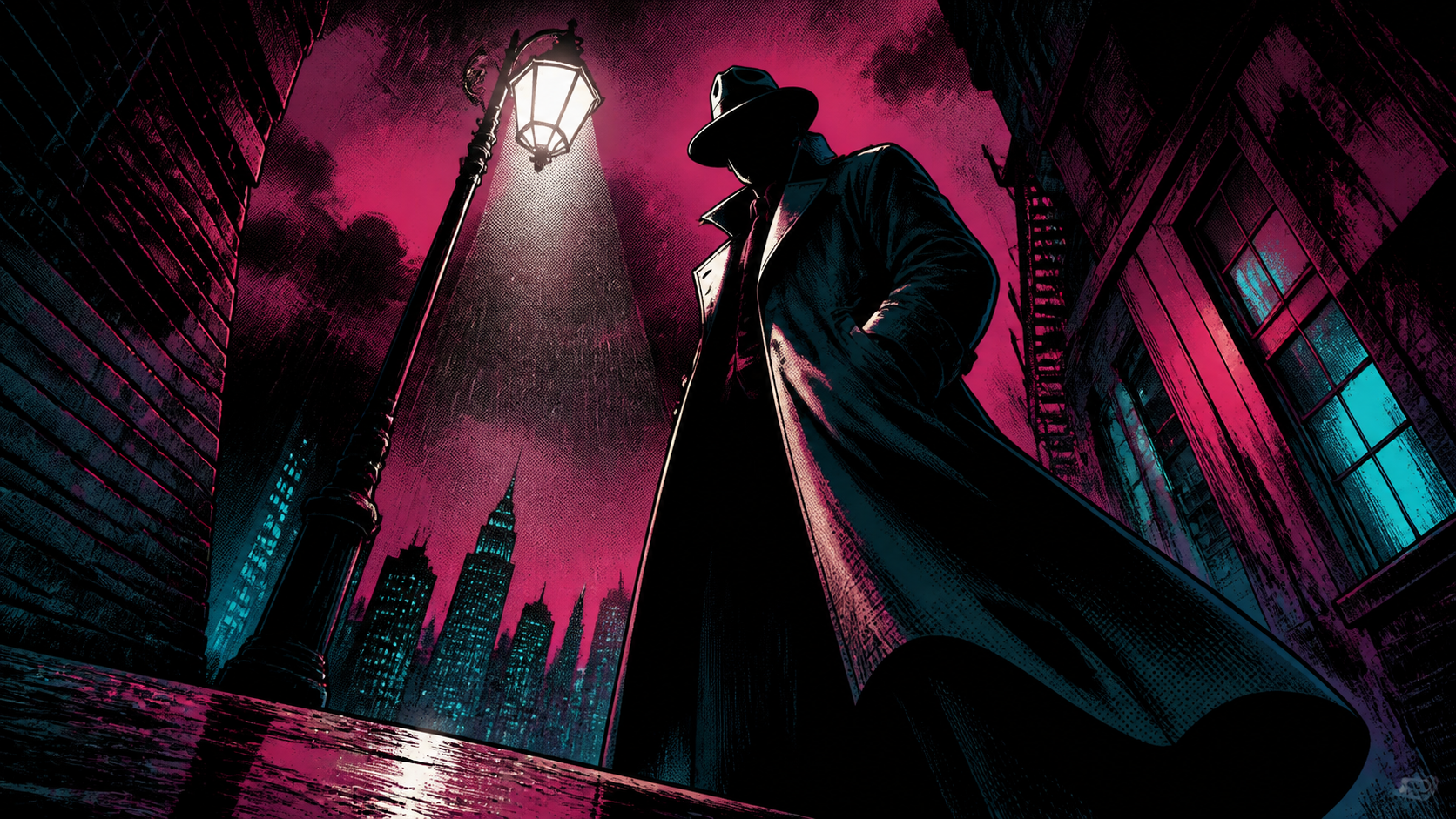 Graphic Illustrated Comic Look originale 16: 9 effetto visivo 2