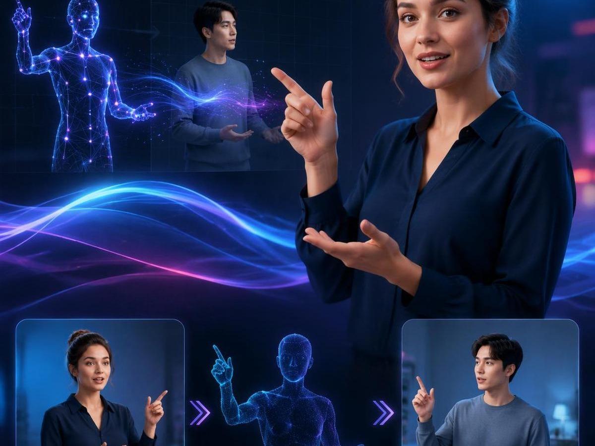 gesture transfer AI prompt cover 2 in 4:3