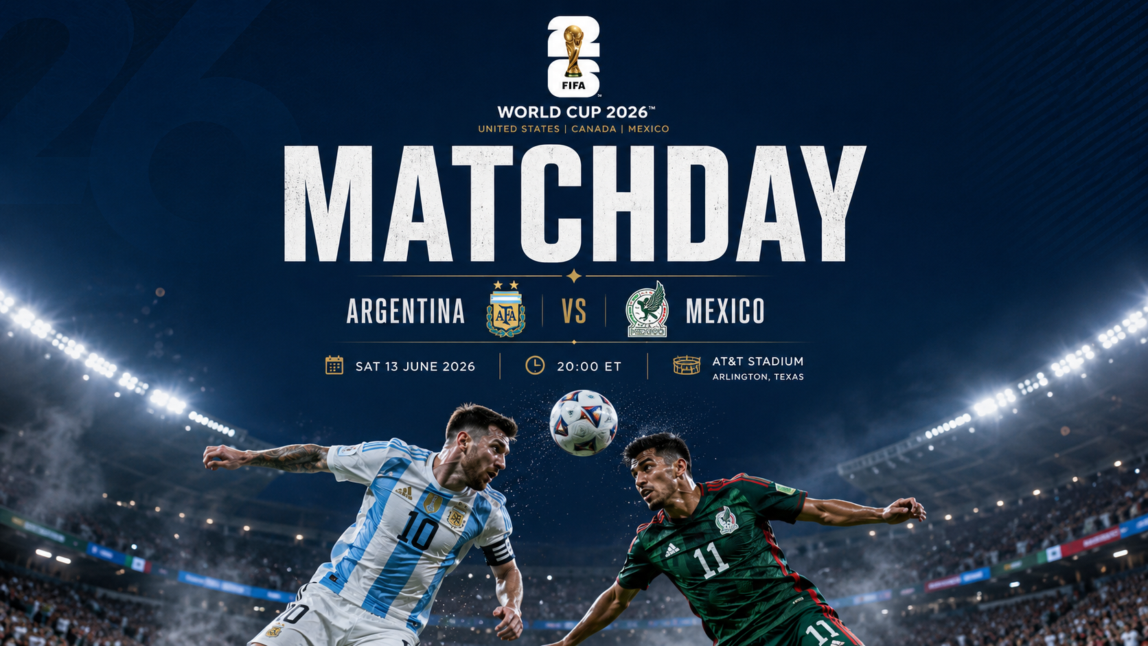 Matchday poster