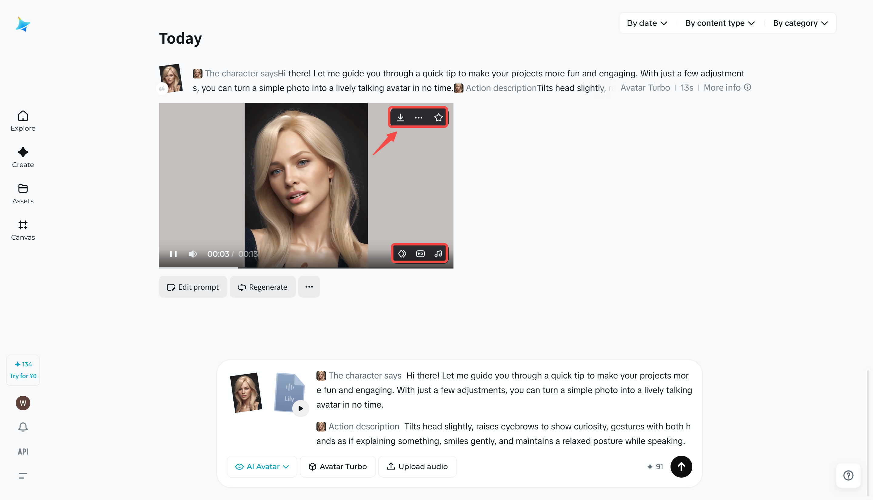AI sprechender Fotogenerator kostenlos